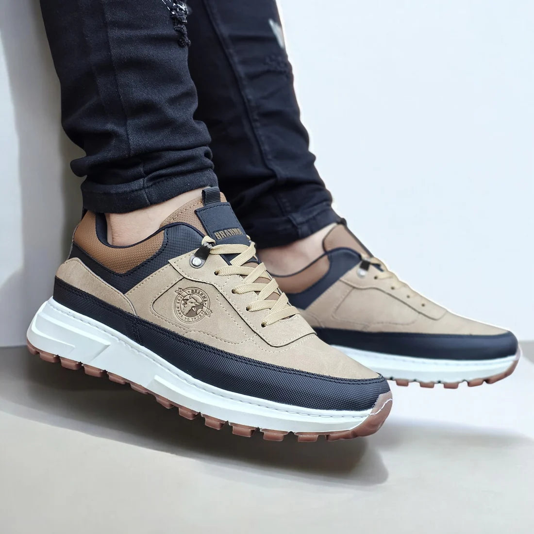 🔥Zapatos de Hombre Casual 100% Cosido +Regalo de 3 pares de Medias